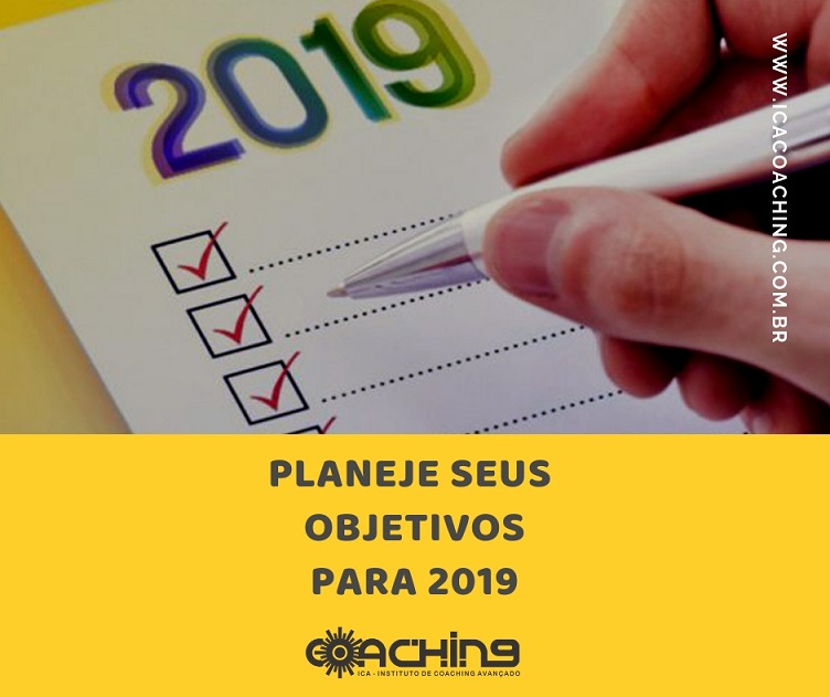 Planeje seus objetivos para 2019